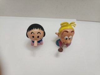 Figuras Olivia y Spirou - PVC