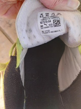 Scarpe da calcio ragazzo gialle