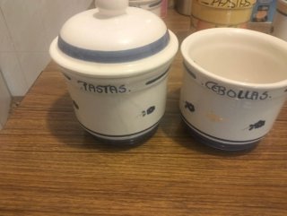 Botes de cerámica para alimentos