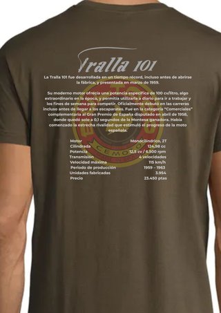 Camiseta Bultaco Tralla 101