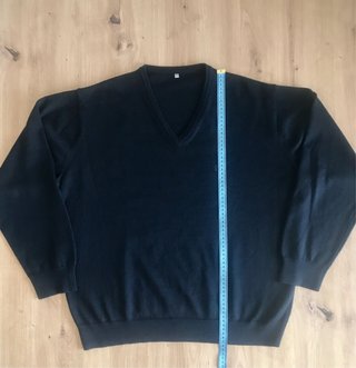 Maglione Pierre Cardin Blu Marina Uomo XXL Vintage