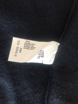 Maglione Pierre Cardin Blu Marina Uomo XXL Vintage