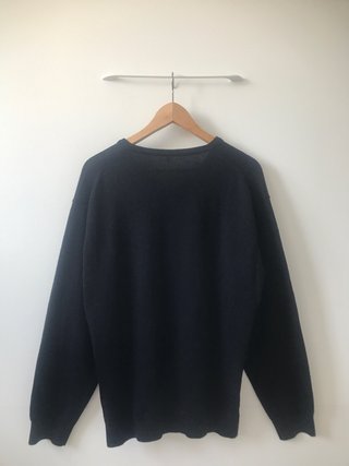 Maglione Pierre Cardin Blu Marina Uomo XXL Vintage