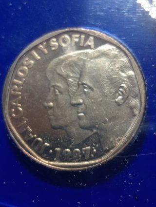 Monete di prova Spagna 1987