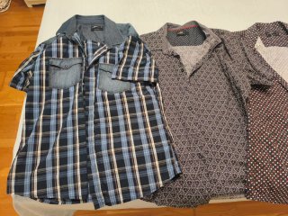 Lote 3 Camisas Inside Talla XL de Caballero