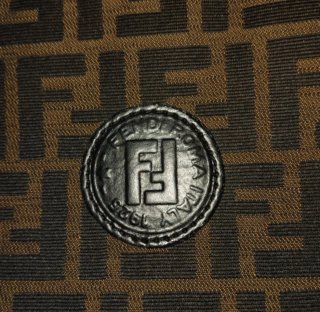 Borsa Fendi donna beige e marrone