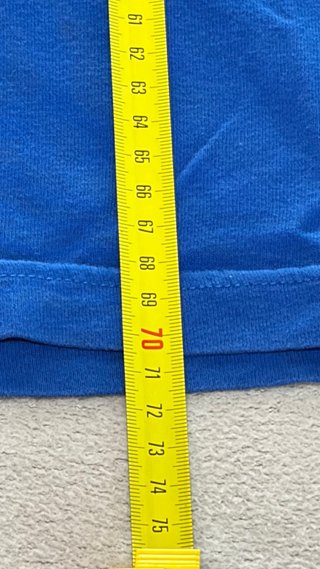 Camiseta Hollister V-Neck Azul Talla XL