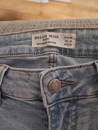 Pantalón Hello Miss Paris Denim Talla M