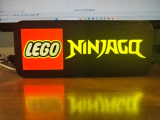 Lightbox Lego Ninjago