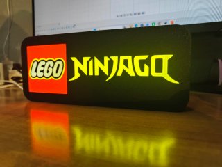Lightbox Lego Ninjago