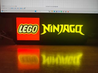 Lightbox Lego Ninjago