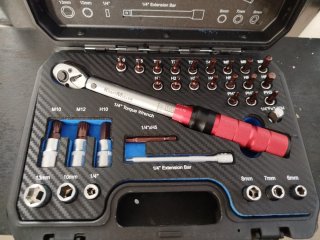 Llave dinamométrica Kraft Muller 1/4 nuevas