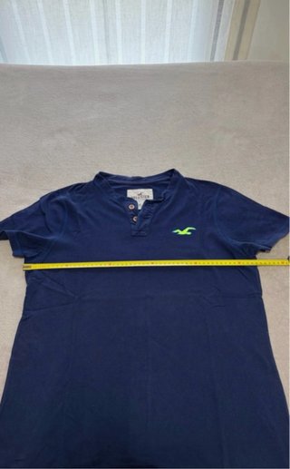Camiseta Hollister Azul Talla XL