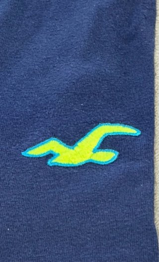 Camiseta Hollister Azul Talla XL