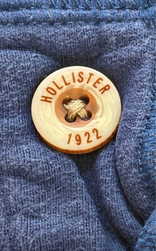 Camiseta Hollister Azul Talla XL