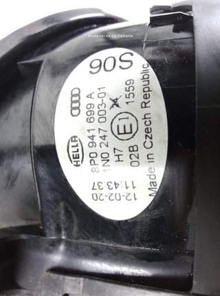 Audi 8p0941699a faro antiniebla q7 (4lb) 21057199