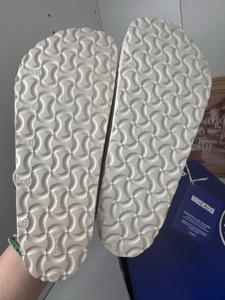 Zuecos Birkenstock Beige Talla 39