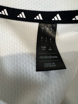 Camiseta Adidas Entrenamiento Blanca