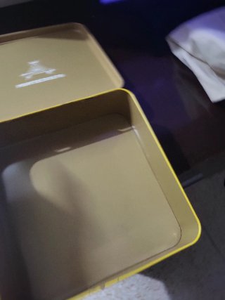 Caja metálica decorativa coche clásico