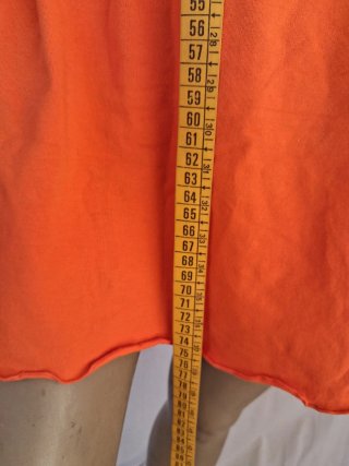 Copricostume Calzedonia Arancione Floreale Taglia
