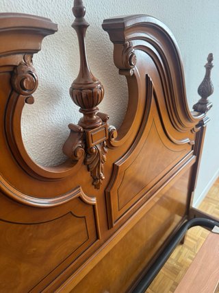 Estructura cama madera 135cm