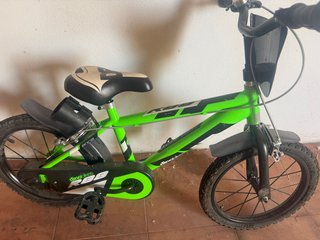Bicicleta infantil verde Dino Bikes R88