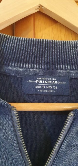Chaqueta punto azul