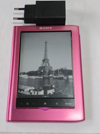 Sony PRS-350 Lector Ebook Rosa