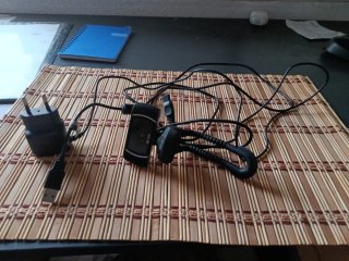 Webcam HD Negra con Cargador USB