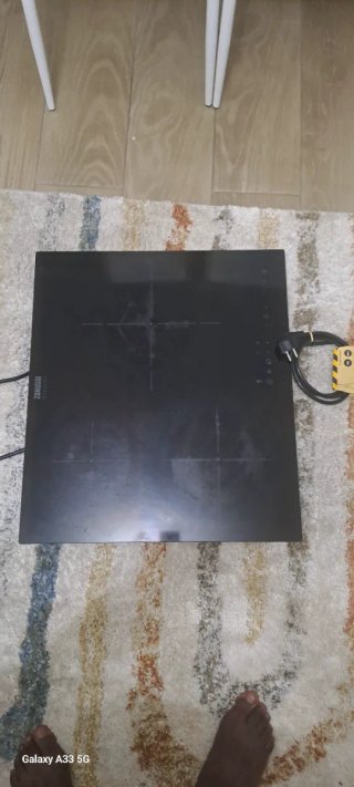 Placa de inducción Zanussi negra