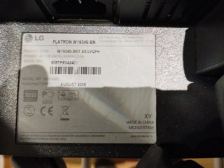 Pantalla LG Flatron W1934S