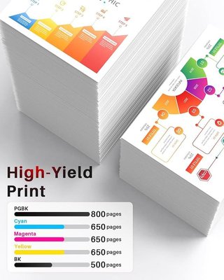 Halloya Cartuchos 202XL Epson XP-6100 Pack 10