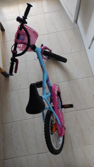 Bicicleta niña BTW 16 pulgadas