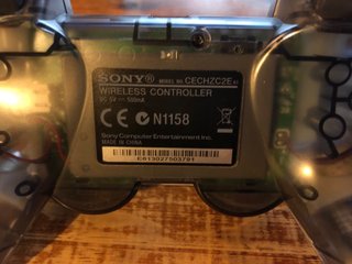 Mando PS3 Transparente Original Sony Ps3