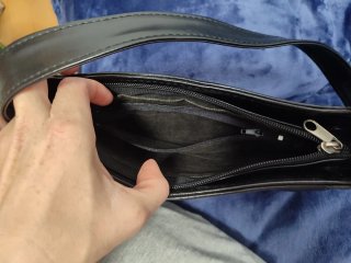 Bolso de mano negro