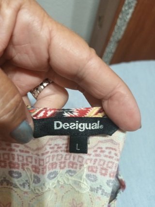 Camisa estampada talla única