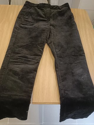 Pantalón Massimo Dutti Negro Talla 38