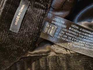 Pantalón Massimo Dutti Negro Talla 38