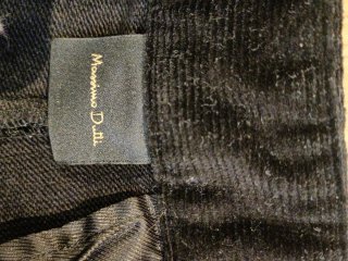 Pantalón Massimo Dutti Negro Talla 38