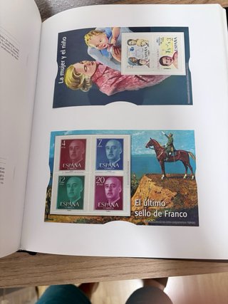 El Franquismo en Sellos y Billetes