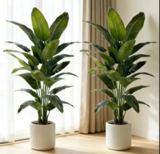2plantas artificiales 116cms