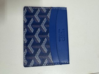 Tarjetero Goyard Azul