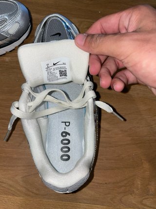 Nike Plata y Blanco Zapatillas Deportivas