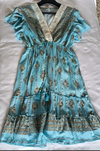 Abito stile Boho-chic estivo taglia unica