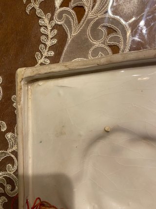 Placca Tosin decorativa in ceramica