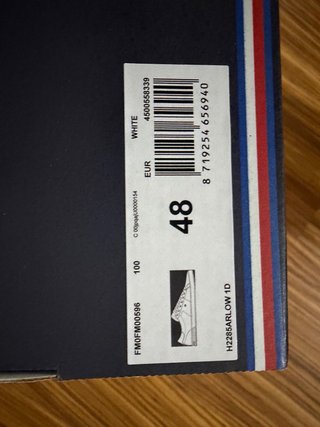 Zapatillas Tommy Hilfiger Blancas Talla 48