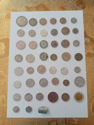 Lotto 93 monete storiche italiane e mondiali