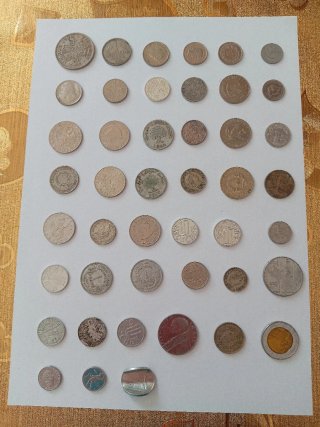 Lotto 93 monete storiche italiane e mondiali