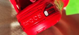 Zuecos Crocs Rayo McQueen con luces Talla 28/29