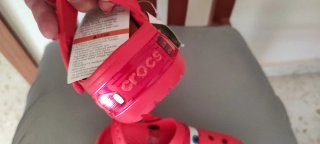 Zuecos Crocs Rayo McQueen con luces Talla 28/29